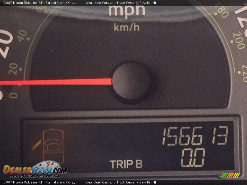 2007 Honda Ridgeline RT Formal Black / Gray Photo #28