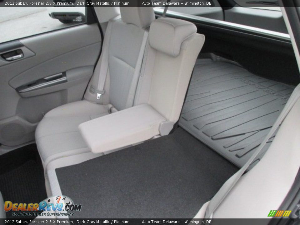2012 Subaru Forester 2.5 X Premium Dark Gray Metallic / Platinum Photo #22