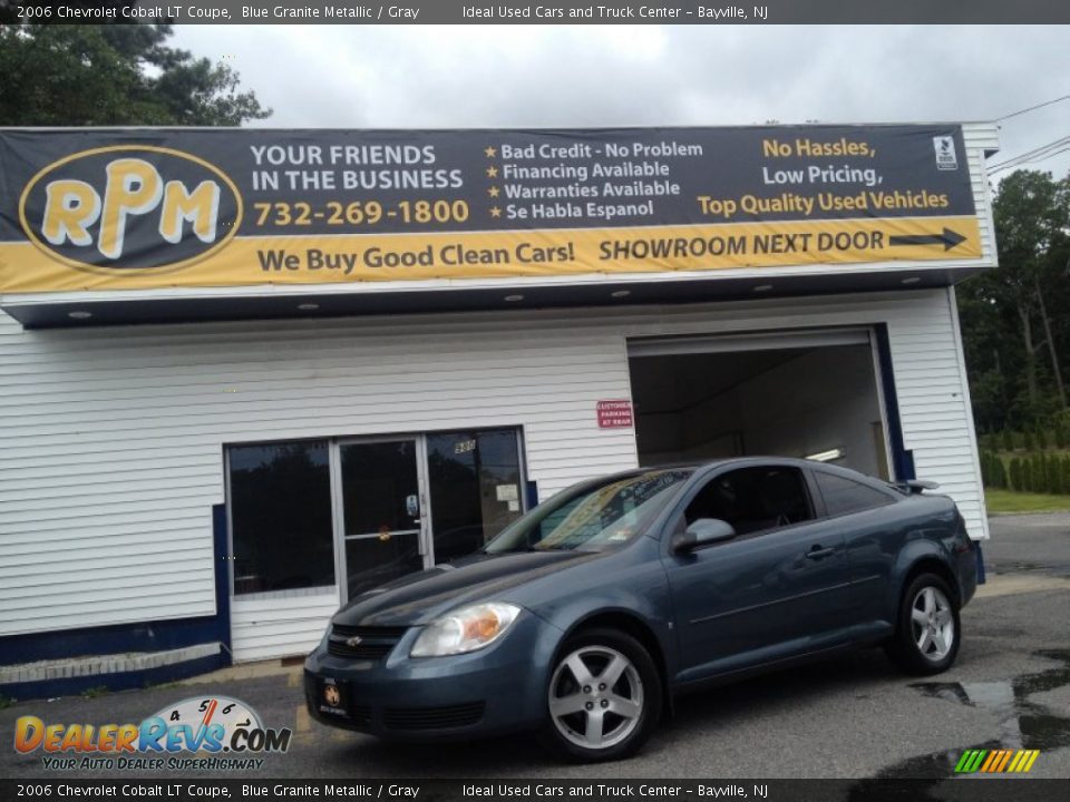 2006 Chevrolet Cobalt LT Coupe Blue Granite Metallic / Gray Photo #1