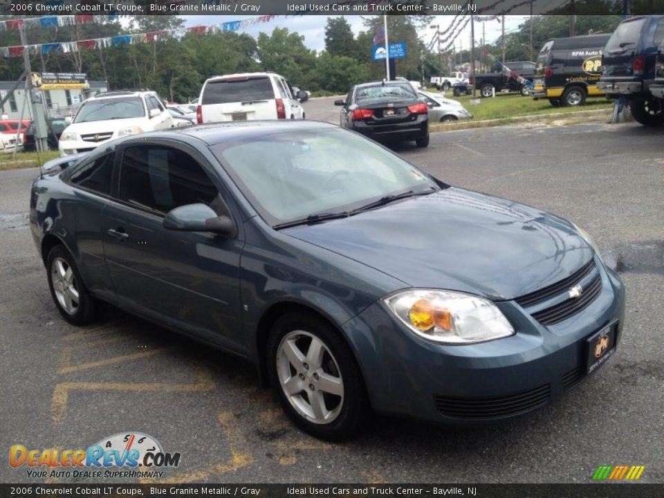 2006 Chevrolet Cobalt LT Coupe Blue Granite Metallic / Gray Photo #5