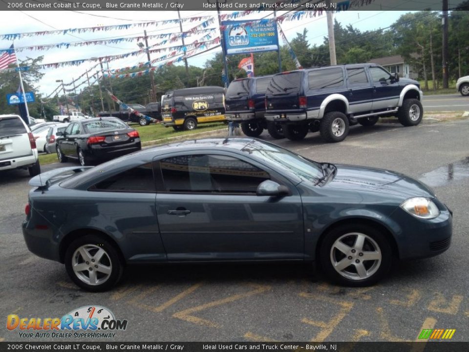 2006 Chevrolet Cobalt LT Coupe Blue Granite Metallic / Gray Photo #8