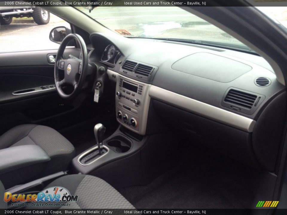 2006 Chevrolet Cobalt LT Coupe Blue Granite Metallic / Gray Photo #10