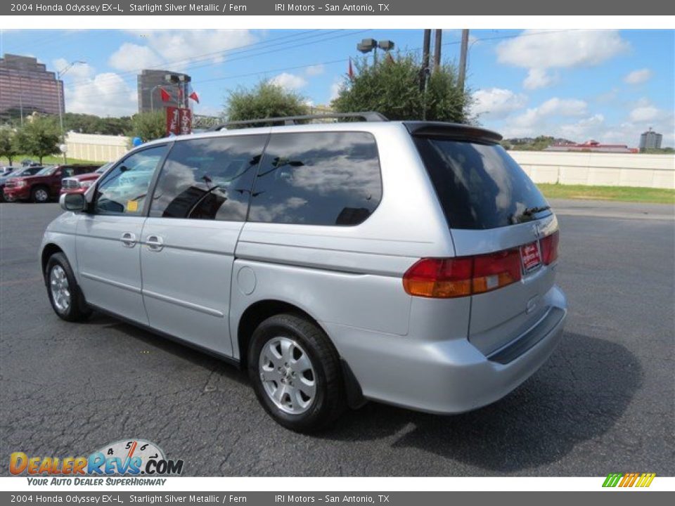 2004 Honda Odyssey EX-L Starlight Silver Metallic / Fern Photo #5