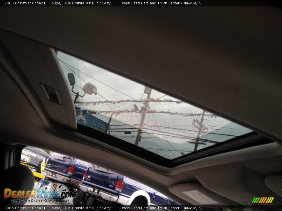 2006 Chevrolet Cobalt LT Coupe Blue Granite Metallic / Gray Photo #12