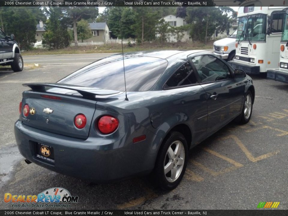 2006 Chevrolet Cobalt LT Coupe Blue Granite Metallic / Gray Photo #14