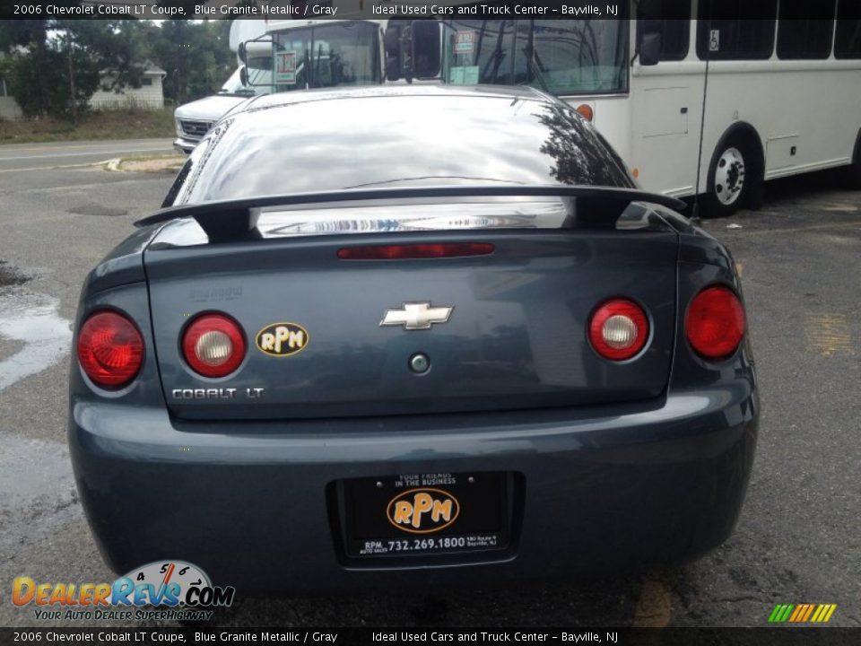 2006 Chevrolet Cobalt LT Coupe Blue Granite Metallic / Gray Photo #15