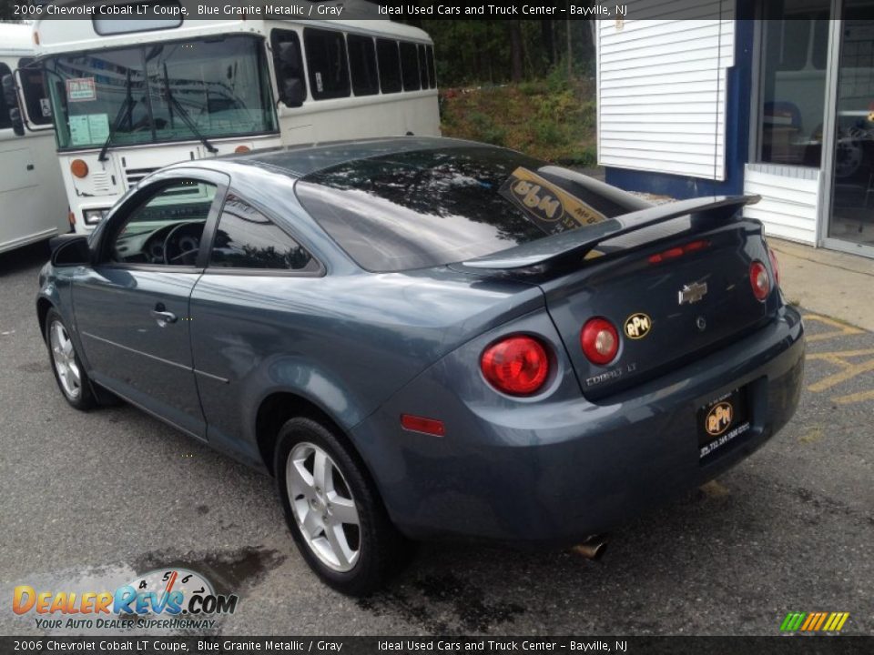 2006 Chevrolet Cobalt LT Coupe Blue Granite Metallic / Gray Photo #16
