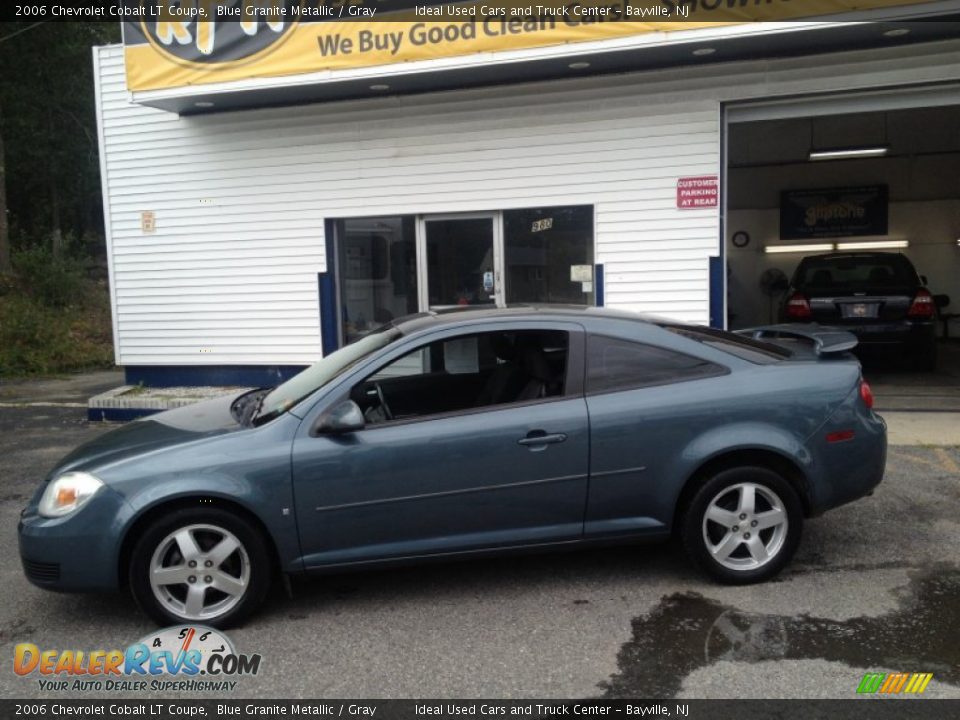 2006 Chevrolet Cobalt LT Coupe Blue Granite Metallic / Gray Photo #18