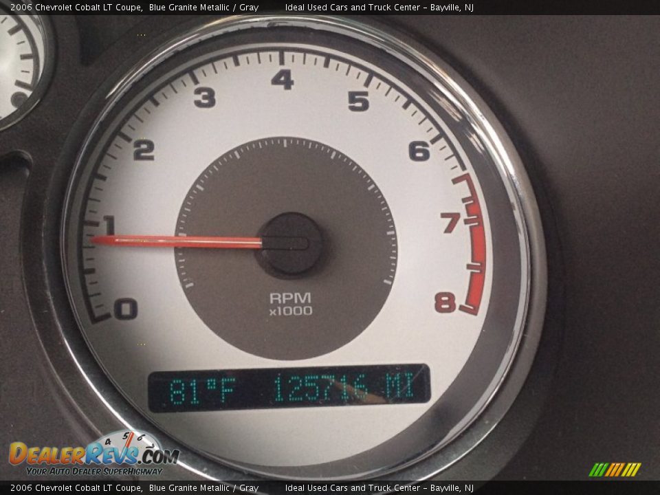 2006 Chevrolet Cobalt LT Coupe Blue Granite Metallic / Gray Photo #26