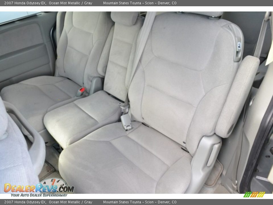 2007 Honda Odyssey EX Ocean Mist Metallic / Gray Photo #6