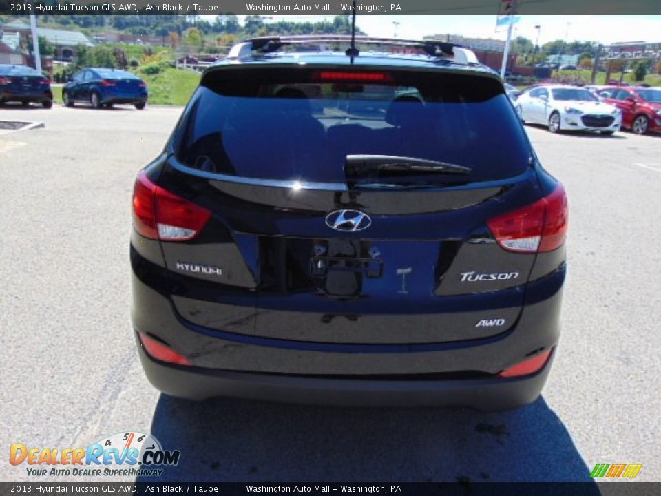 2013 Hyundai Tucson GLS AWD Ash Black / Taupe Photo #7