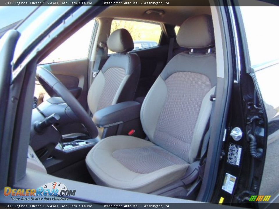 2013 Hyundai Tucson GLS AWD Ash Black / Taupe Photo #12