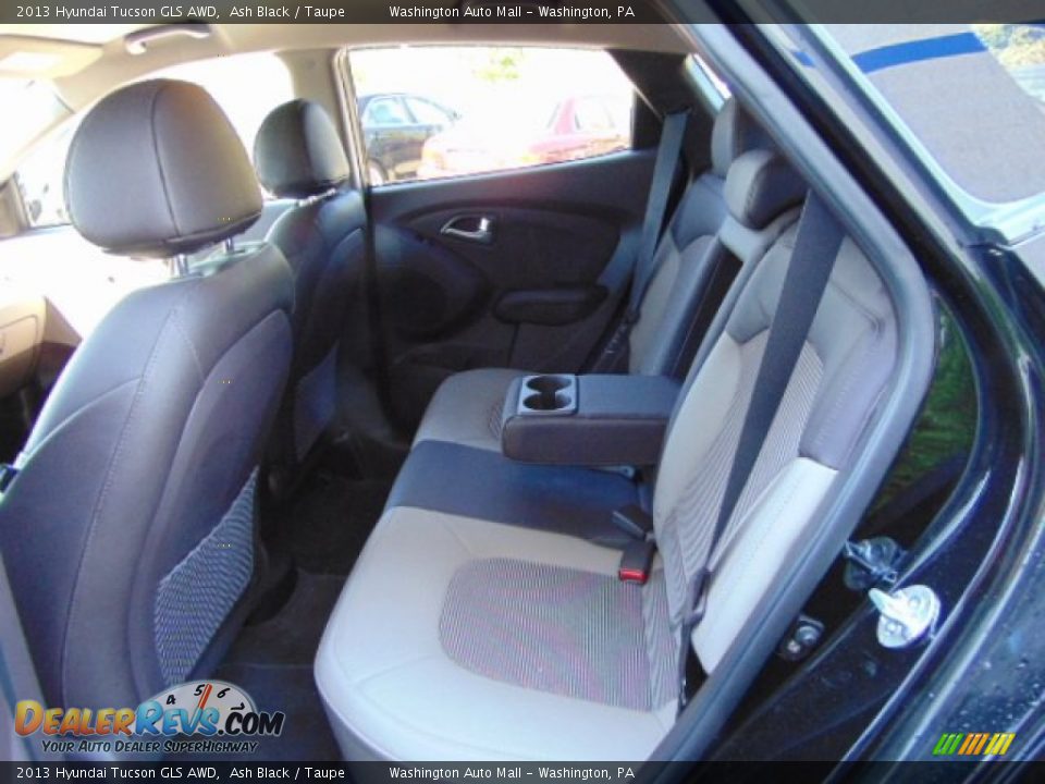 2013 Hyundai Tucson GLS AWD Ash Black / Taupe Photo #17