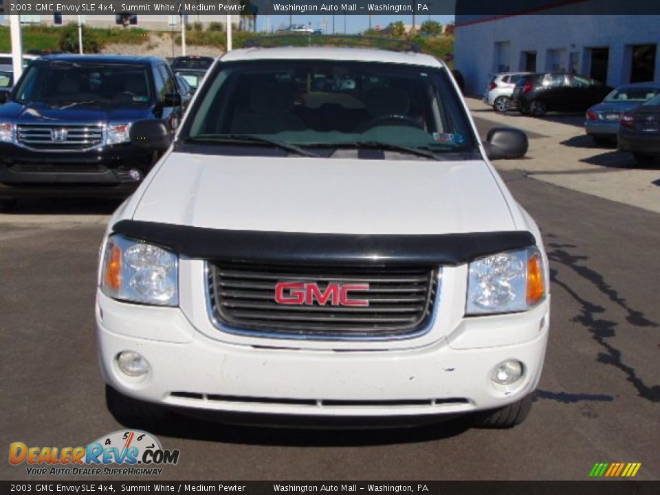 2003 GMC Envoy SLE 4x4 Summit White / Medium Pewter Photo #3
