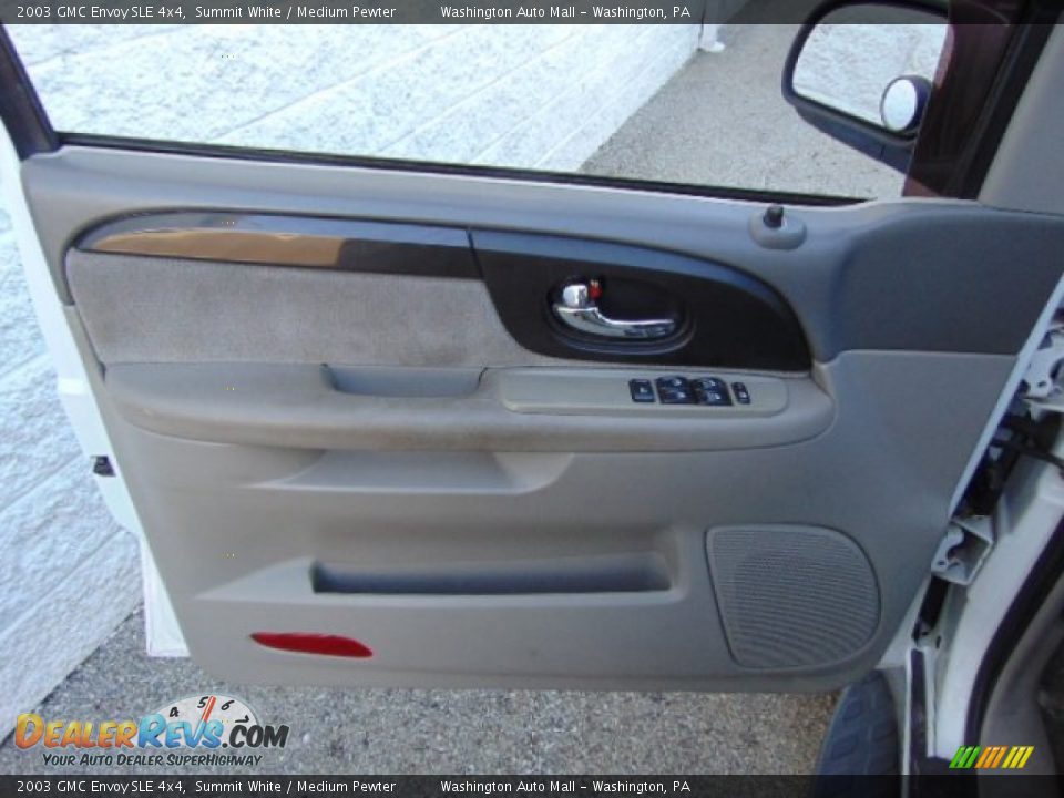 2003 GMC Envoy SLE 4x4 Summit White / Medium Pewter Photo #8