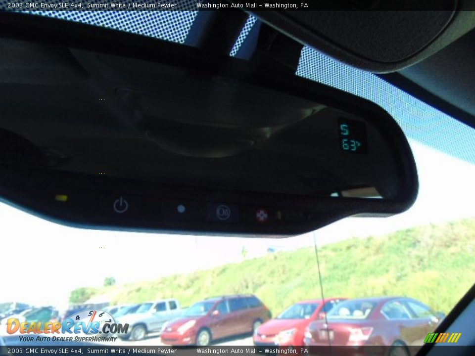 2003 GMC Envoy SLE 4x4 Summit White / Medium Pewter Photo #14