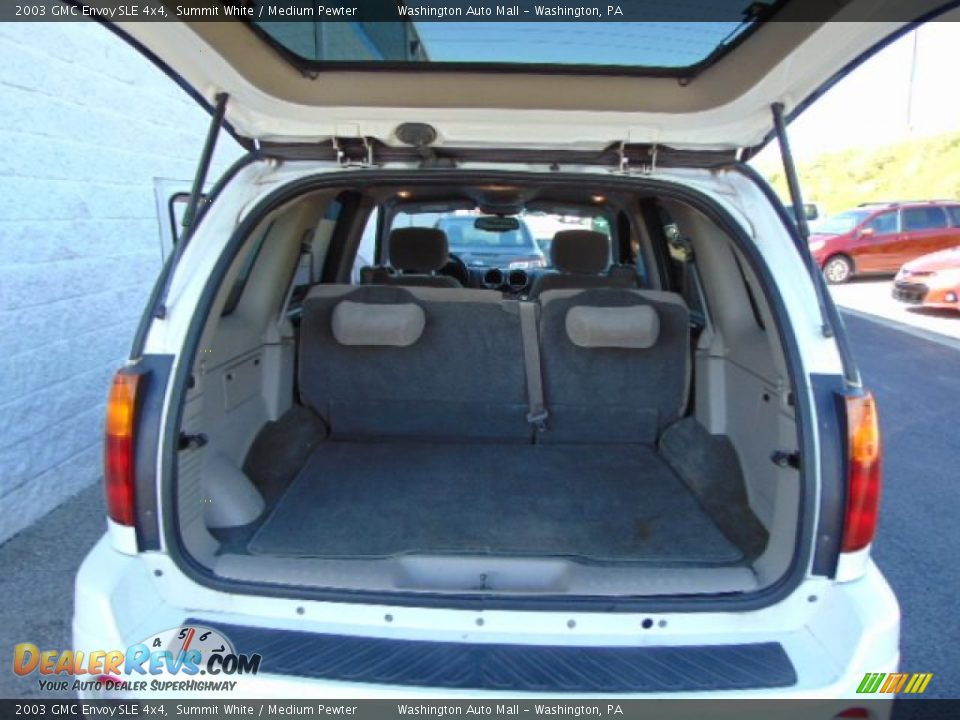 2003 GMC Envoy SLE 4x4 Summit White / Medium Pewter Photo #17