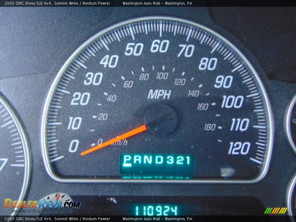 2003 GMC Envoy SLE 4x4 Summit White / Medium Pewter Photo #20