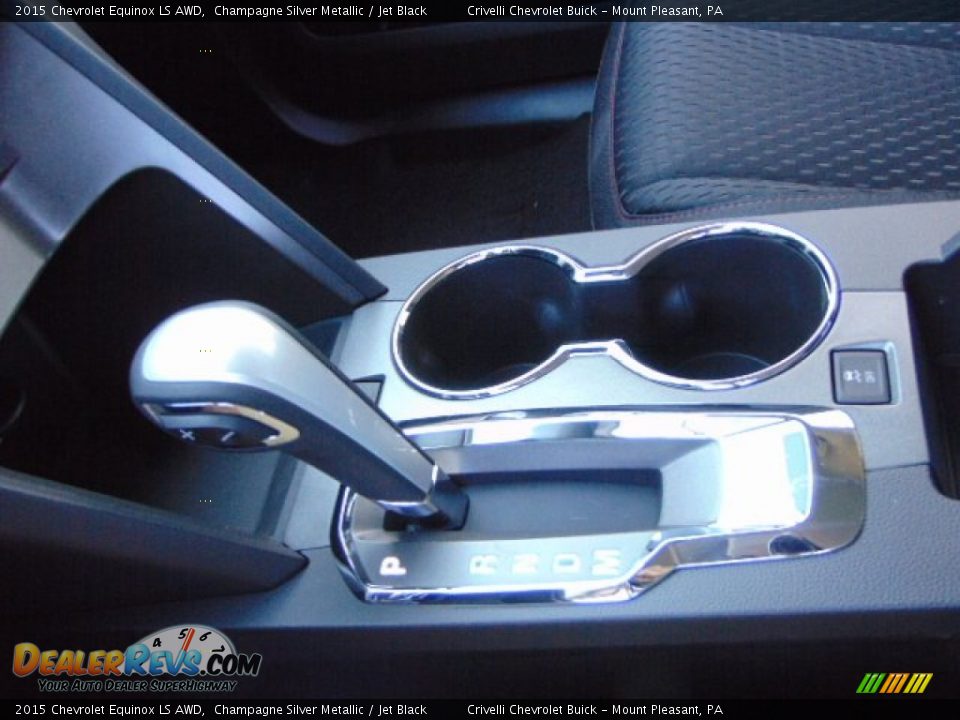 2015 Chevrolet Equinox LS AWD Champagne Silver Metallic / Jet Black Photo #15