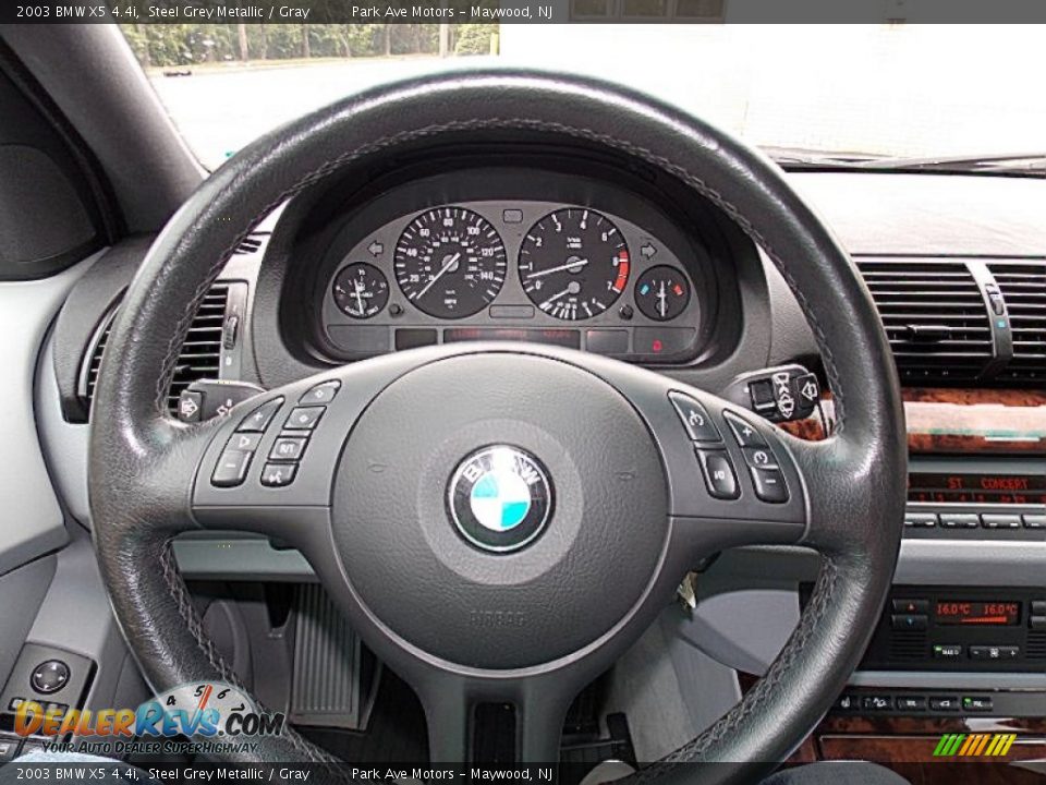 2003 BMW X5 4.4i Steel Grey Metallic / Gray Photo #29