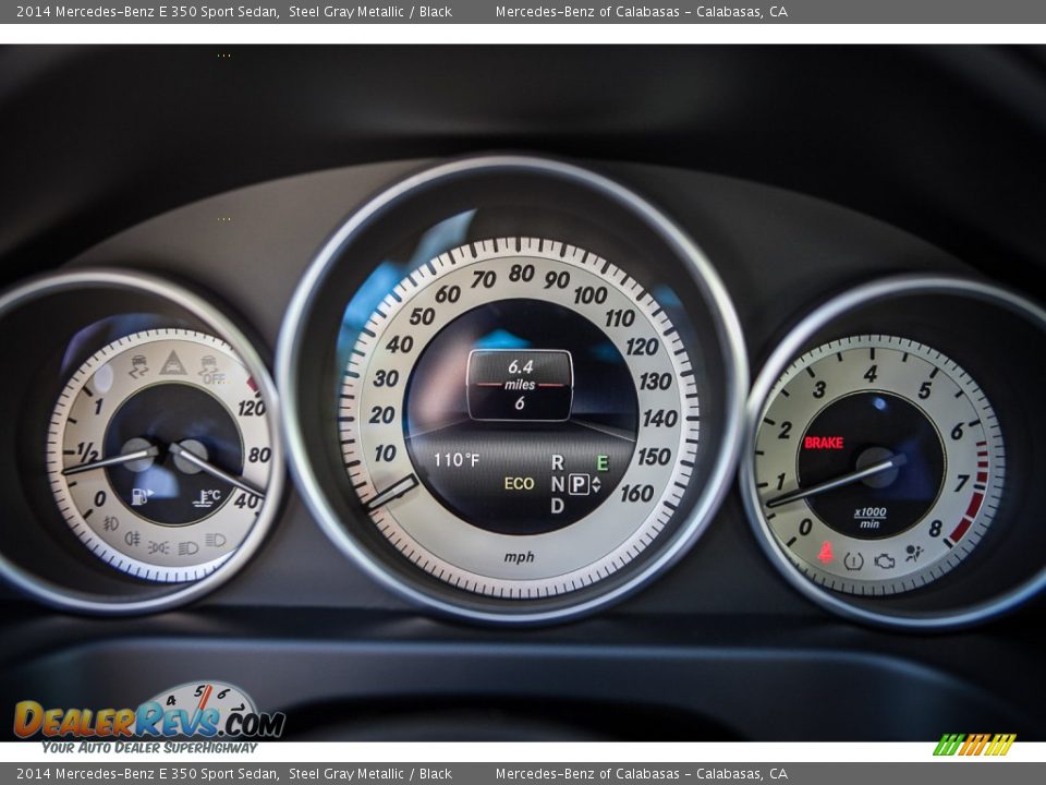2014 Mercedes-Benz E 350 Sport Sedan Steel Gray Metallic / Black Photo #6
