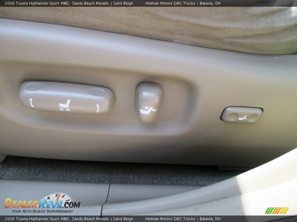 2009 Toyota Highlander Sport 4WD Sandy Beach Metallic / Sand Beige Photo #6