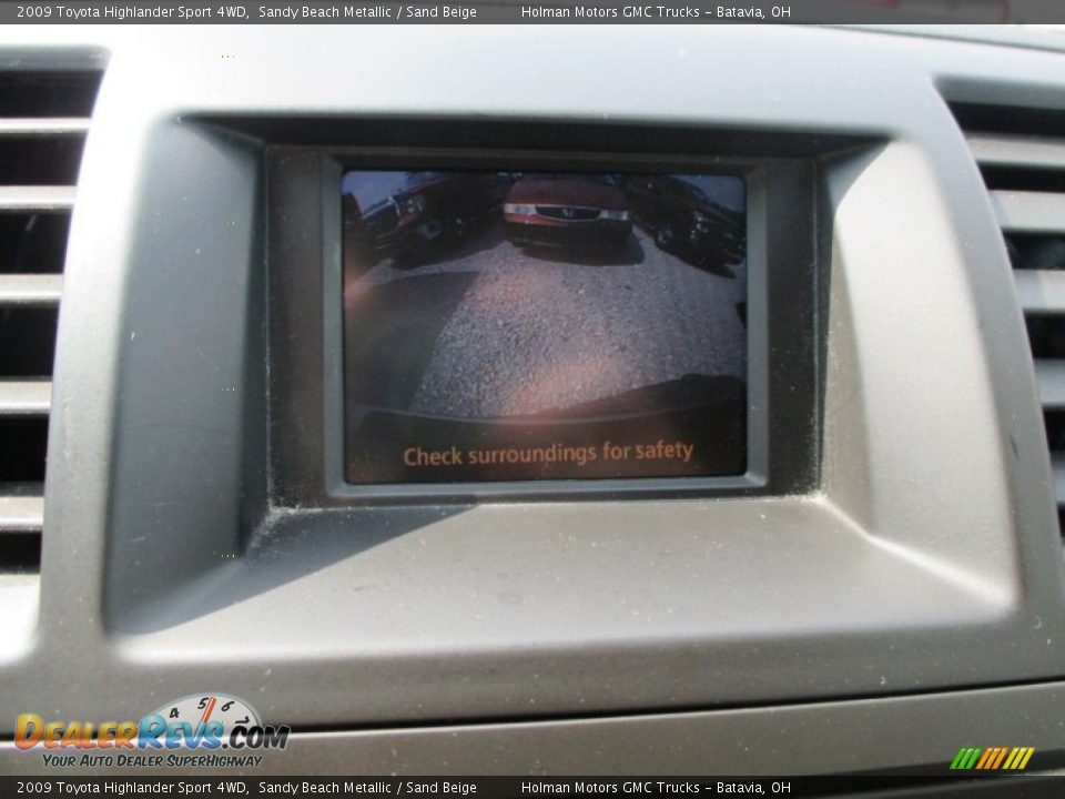2009 Toyota Highlander Sport 4WD Sandy Beach Metallic / Sand Beige Photo #8