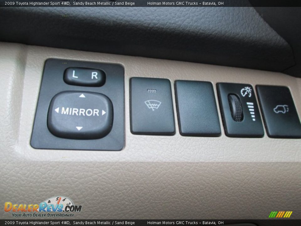 2009 Toyota Highlander Sport 4WD Sandy Beach Metallic / Sand Beige Photo #18