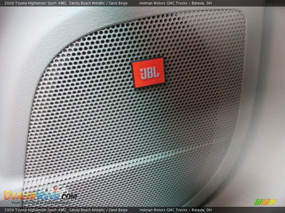 2009 Toyota Highlander Sport 4WD Sandy Beach Metallic / Sand Beige Photo #19
