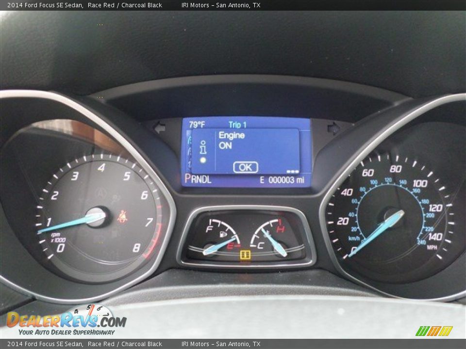 2014 Ford Focus SE Sedan Race Red / Charcoal Black Photo #24