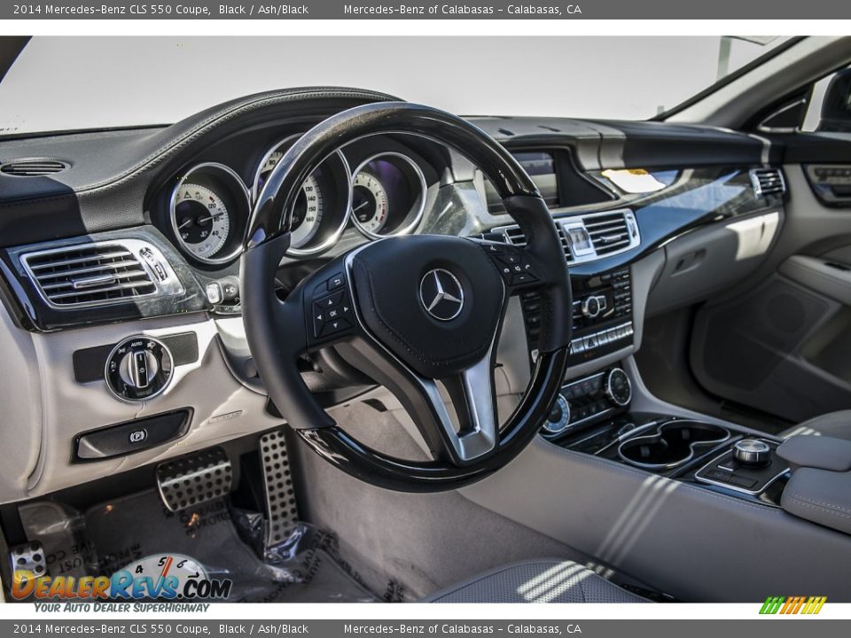 2014 Mercedes-Benz CLS 550 Coupe Black / Ash/Black Photo #5