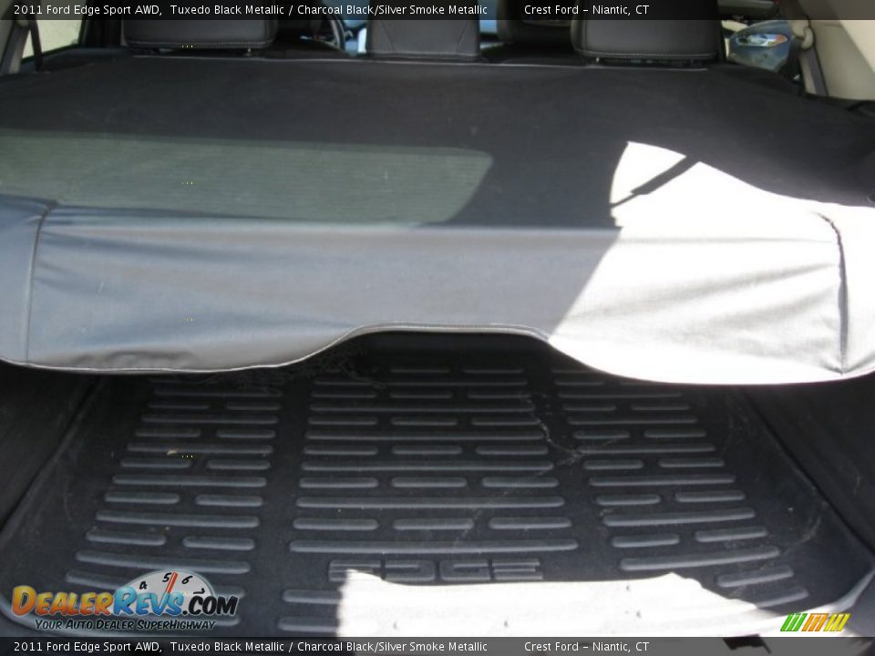 2011 Ford Edge Sport AWD Tuxedo Black Metallic / Charcoal Black/Silver Smoke Metallic Photo #10