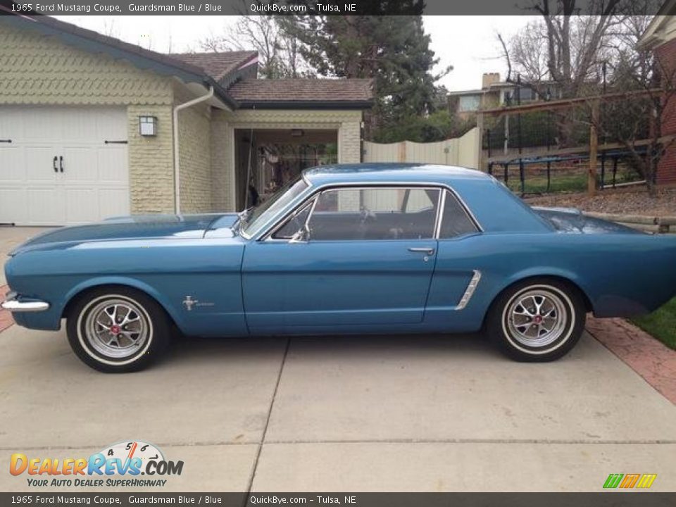 Guardsman Blue 1965 Ford Mustang Coupe Photo #1
