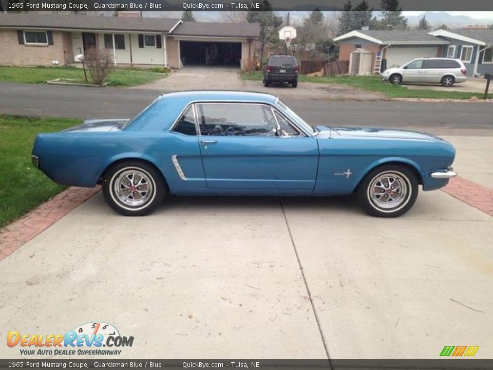 Guardsman Blue 1965 Ford Mustang Coupe Photo #3