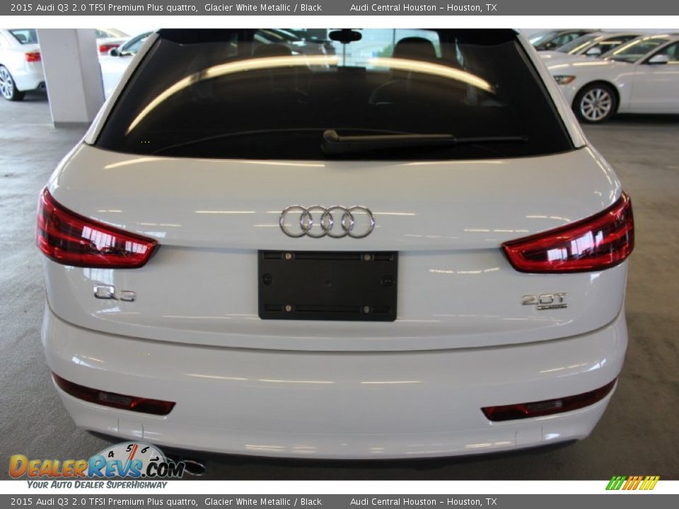 2015 Audi Q3 2.0 TFSI Premium Plus quattro Glacier White Metallic / Black Photo #7