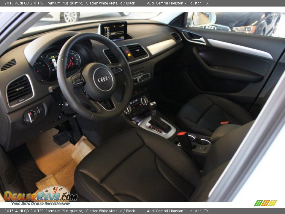 Black Interior - 2015 Audi Q3 2.0 TFSI Premium Plus quattro Photo #11