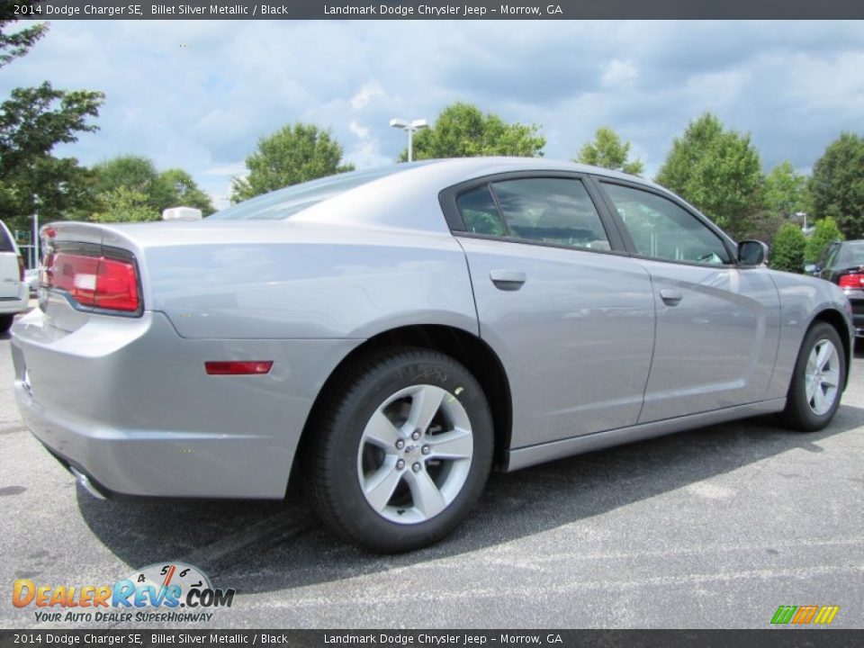 2014 Dodge Charger SE Billet Silver Metallic / Black Photo #3
