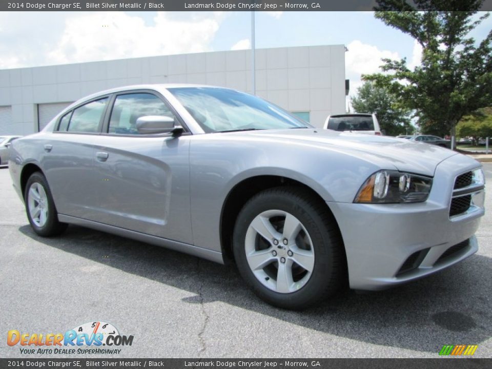2014 Dodge Charger SE Billet Silver Metallic / Black Photo #4