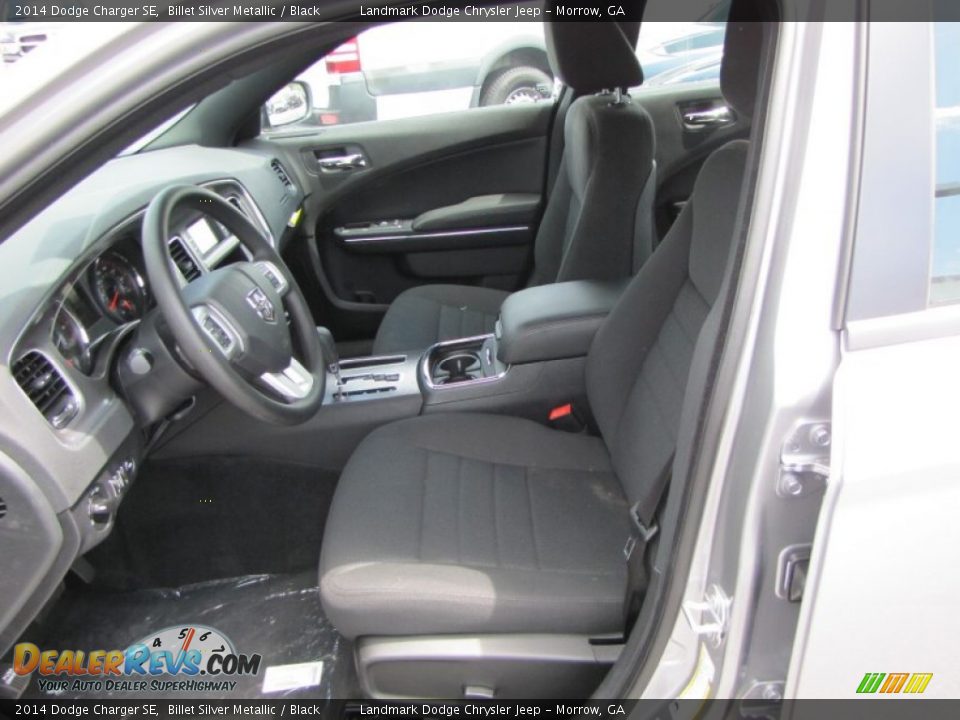 2014 Dodge Charger SE Billet Silver Metallic / Black Photo #6