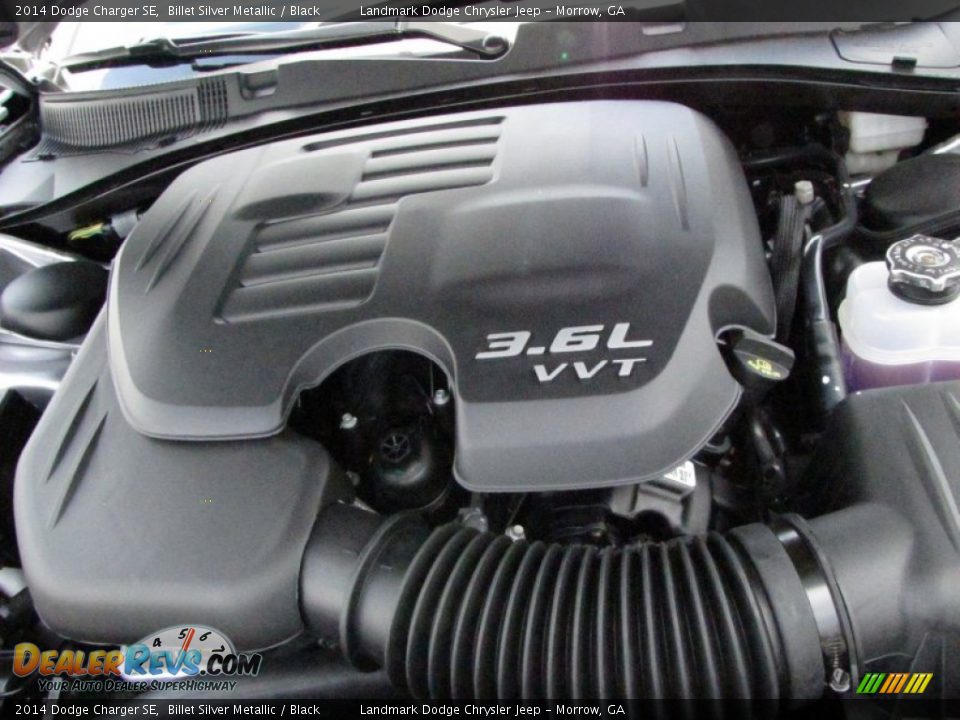 2014 Dodge Charger SE Billet Silver Metallic / Black Photo #8