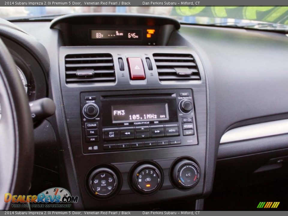 2014 Subaru Impreza 2.0i Premium 5 Door Venetian Red Pearl / Black Photo #11