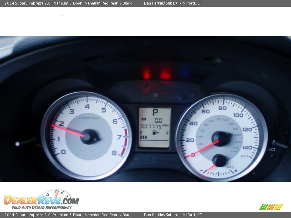 2014 Subaru Impreza 2.0i Premium 5 Door Venetian Red Pearl / Black Photo #13
