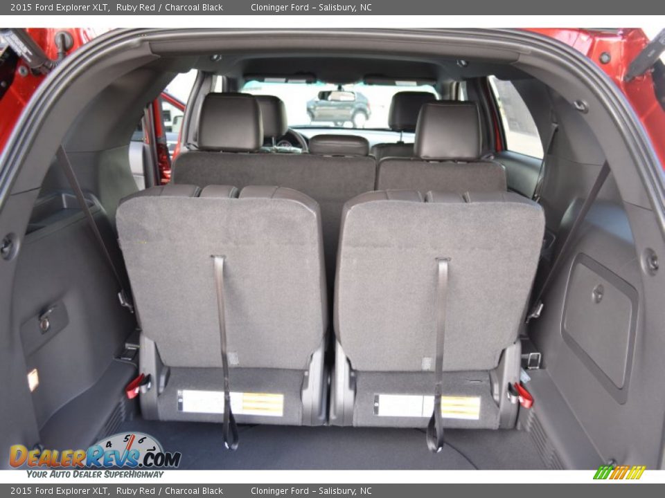 2015 Ford Explorer XLT Ruby Red / Charcoal Black Photo #9