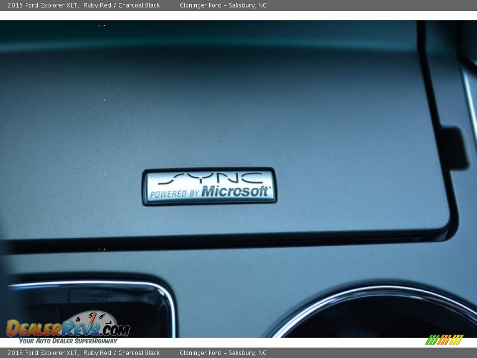 2015 Ford Explorer XLT Ruby Red / Charcoal Black Photo #19