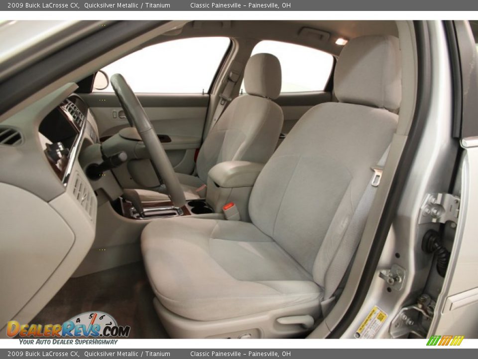 2009 Buick LaCrosse CX Quicksilver Metallic / Titanium Photo #5