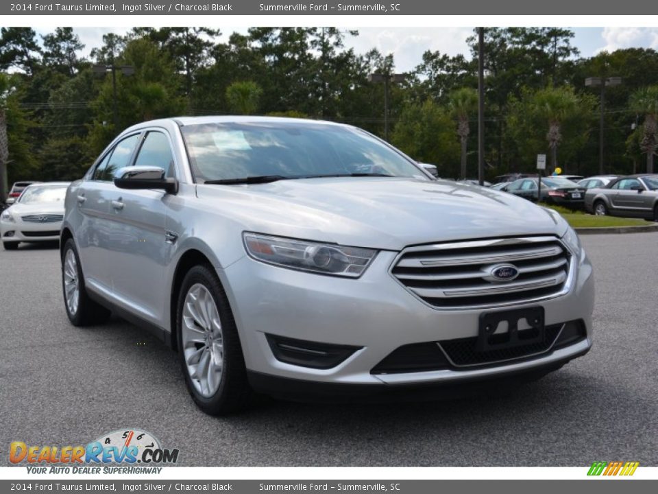 2014 Ford Taurus Limited Ingot Silver / Charcoal Black Photo #1