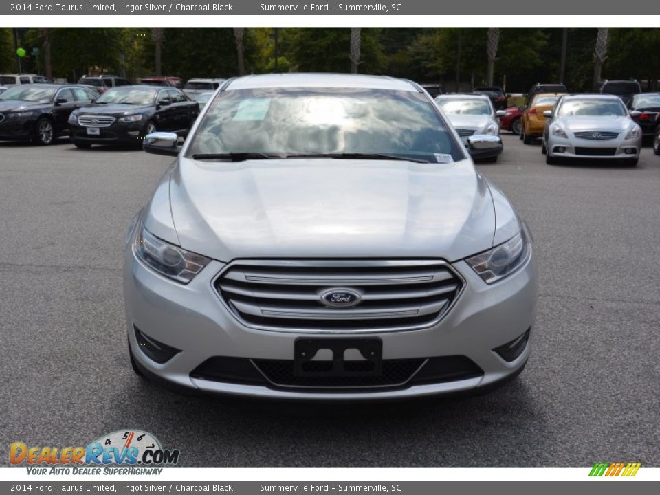 2014 Ford Taurus Limited Ingot Silver / Charcoal Black Photo #2