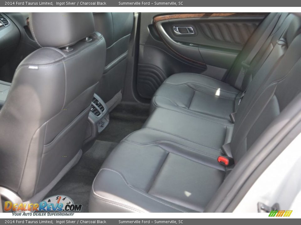 2014 Ford Taurus Limited Ingot Silver / Charcoal Black Photo #14