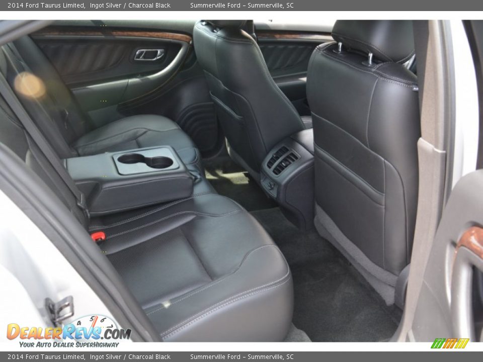 2014 Ford Taurus Limited Ingot Silver / Charcoal Black Photo #17