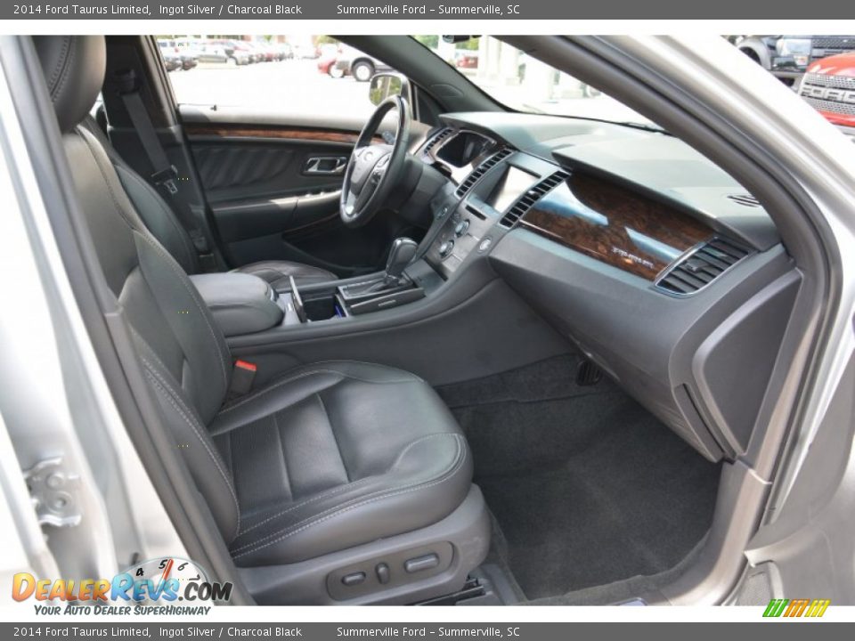 2014 Ford Taurus Limited Ingot Silver / Charcoal Black Photo #20